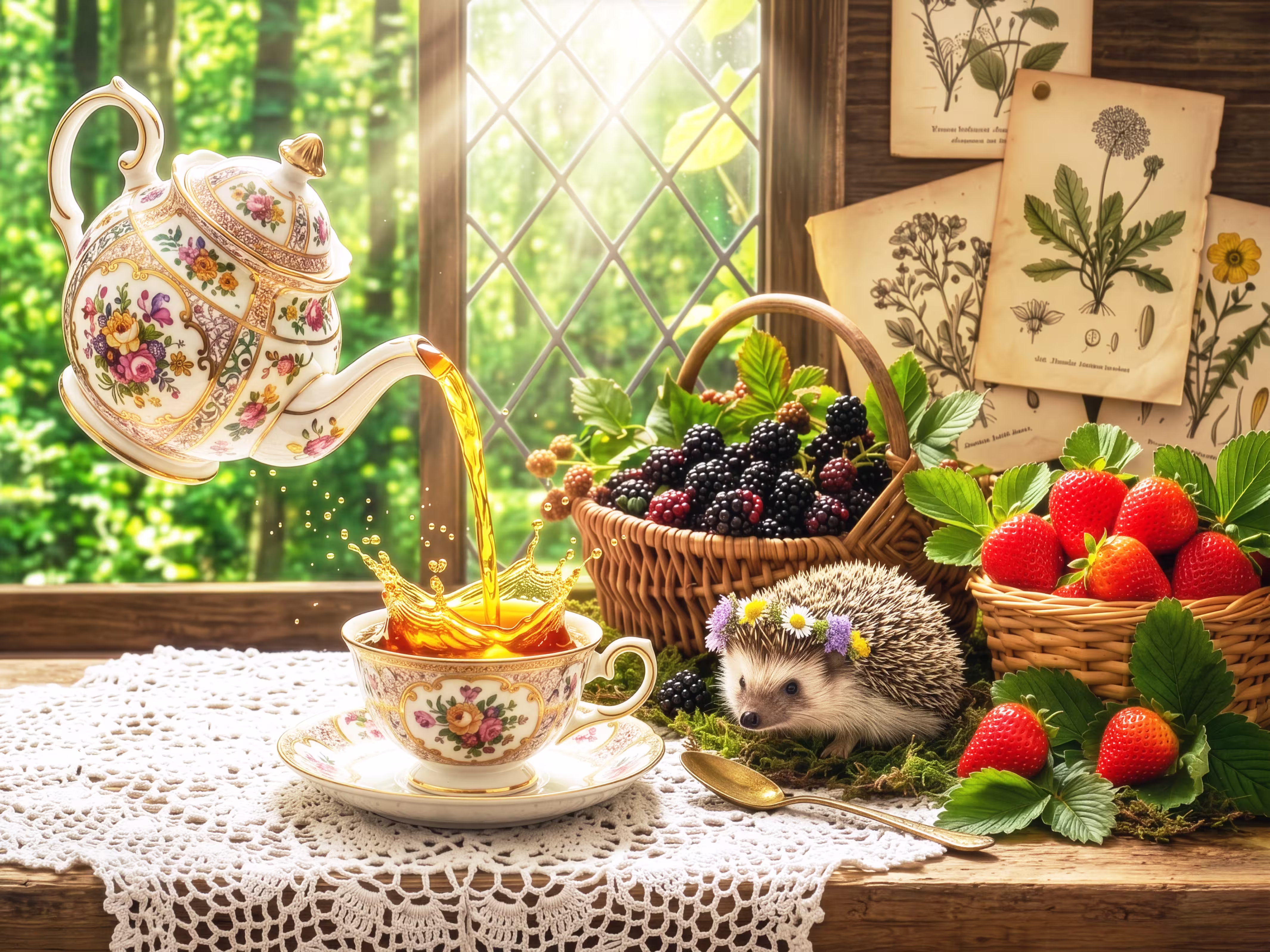 Tea in the Enchanted Woods