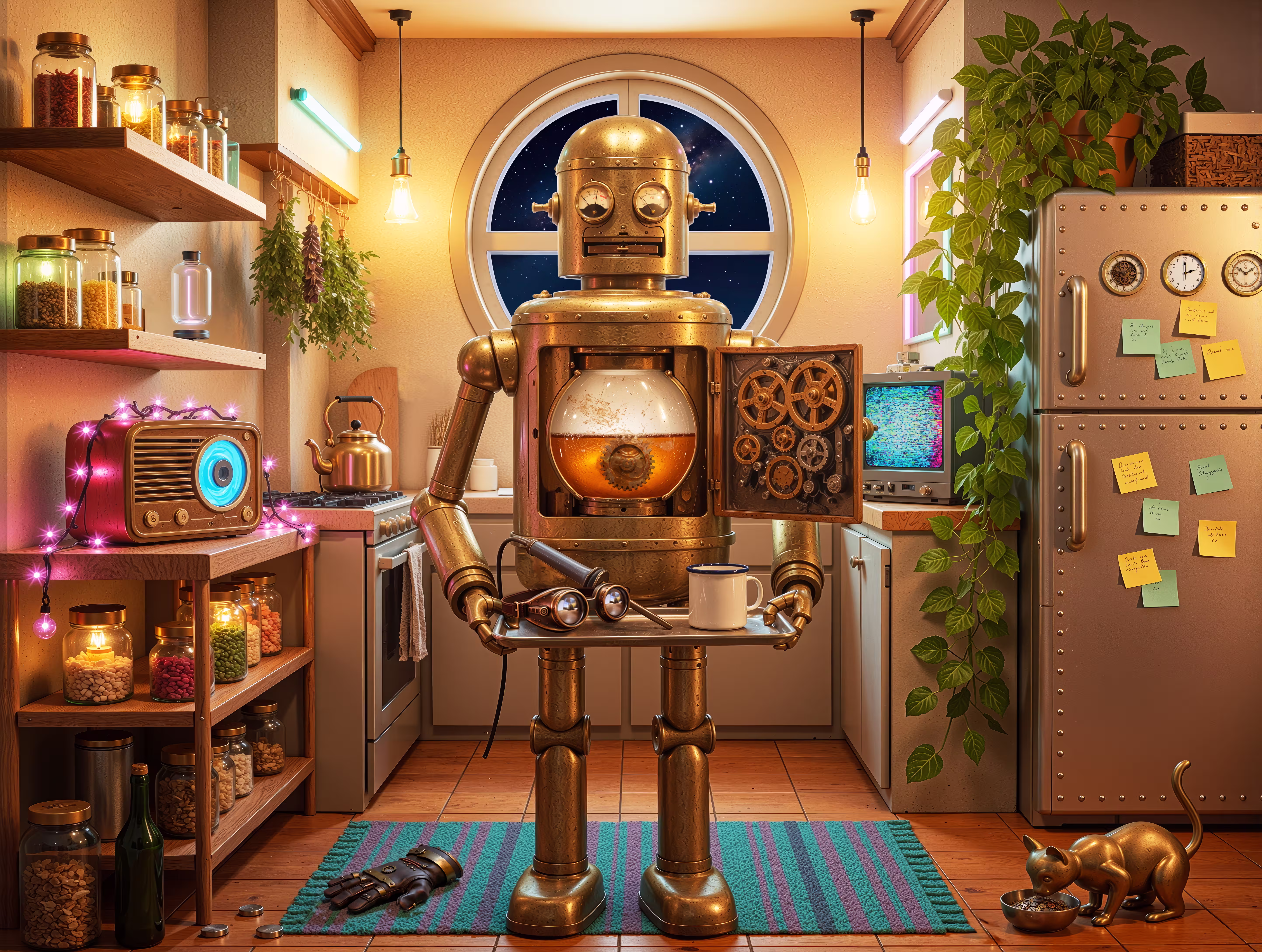 Dinner in Orbit
