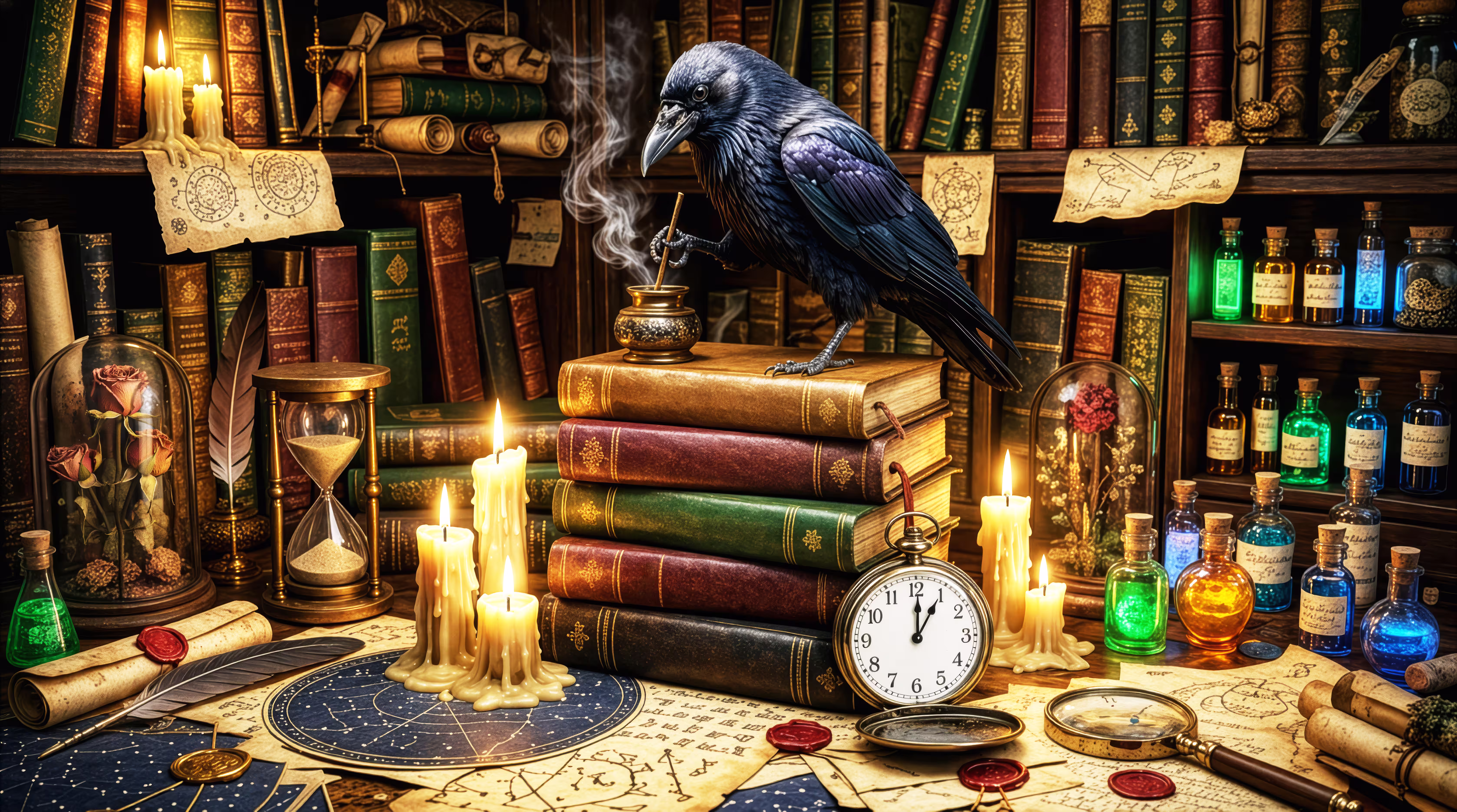 Corvid Alchemist's Midnight Desiderata